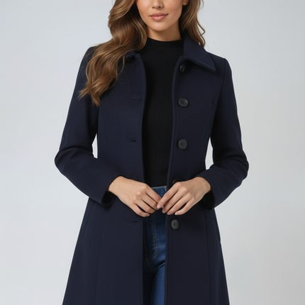 Camille | Women's Single-Breasted Trench Coat