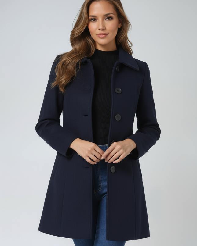 Camille | Women's Single-Breasted Trench Coat