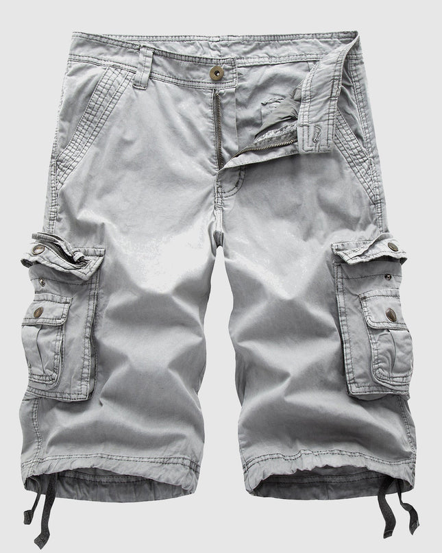 Cargo Shorts – Multi-Pocket & Knee-Length