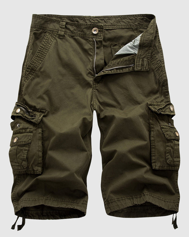 Cargo Shorts – Multi-Pocket & Knee-Length