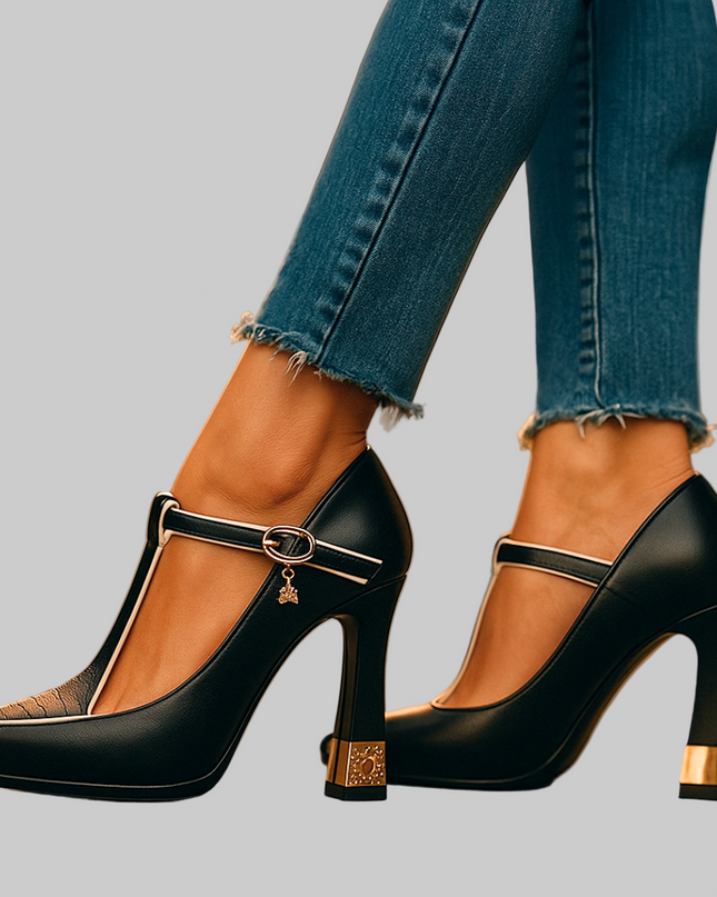 Clara | Elegant All-Day Comfort Winter Heels for Women
