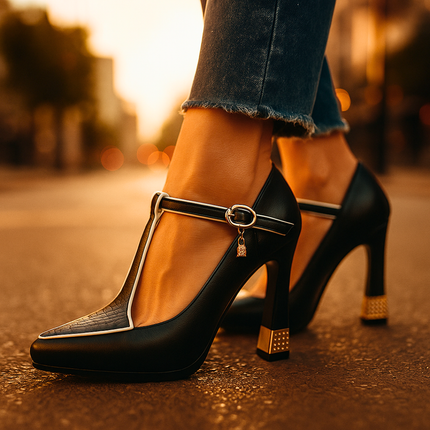 Clara | Elegant All-Day Comfort Winter Heels for Women