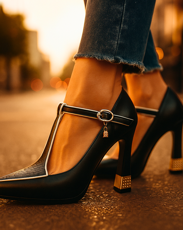 Clara | Elegant All-Day Comfort Winter Heels for Women