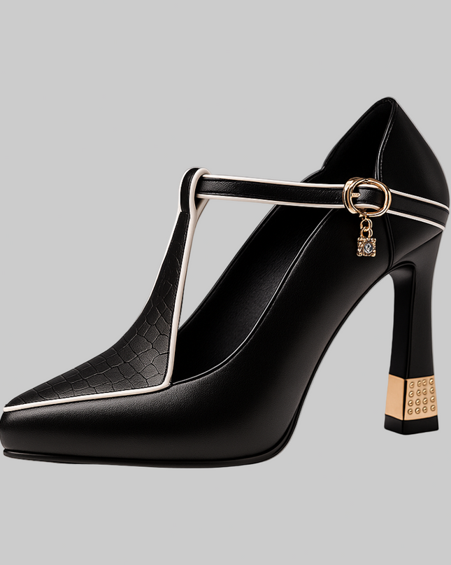 Clara | Elegant All-Day Comfort Winter Heels for Women
