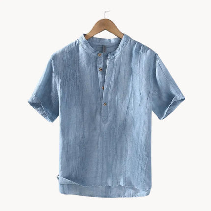 Classic Button-Up Linen Shirt