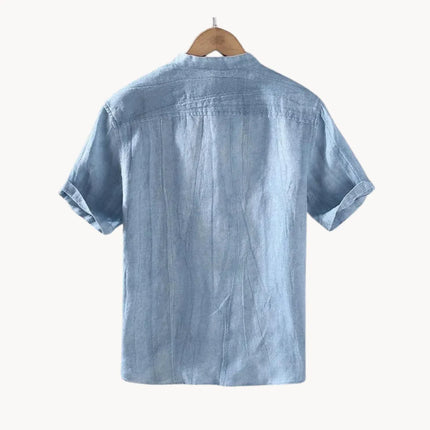 Classic Button-Up Linen Shirt