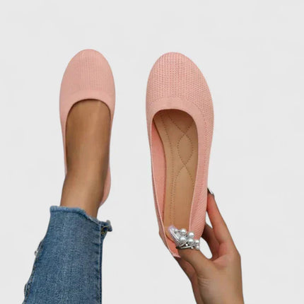 Corinne | Comfort Knit Ballet Flats