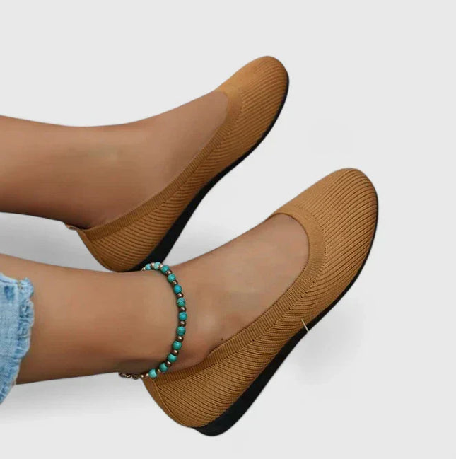 Corinne | Comfort Knit Ballet Flats