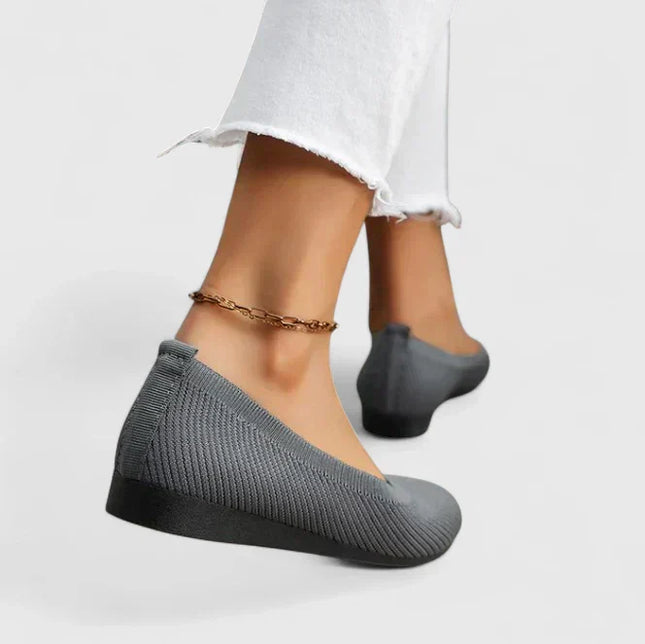 Corinne | Comfort Knit Ballet Flats