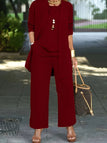Burgundy / S