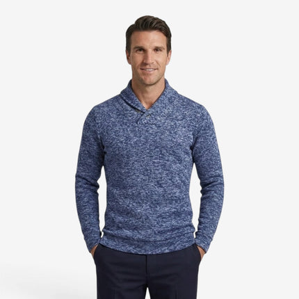 Cormac | Men's Mock Neck Button Sweatshirt
