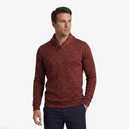 Cormac | Men's Mock Neck Button Sweatshirt