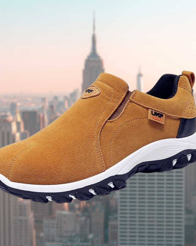 Corvellan | Men's Slip-On Shoes Shock-Absorbing Sole Casual