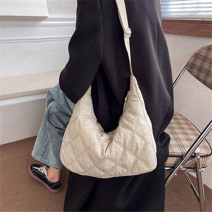 Cyra | Women's Quilted Puffer Shoulder Bag
