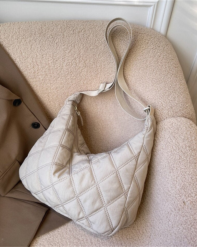 Cyra | Women's Quilted Puffer Shoulder Bag