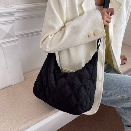 Cyra | Women's Quilted Puffer Shoulder Bag