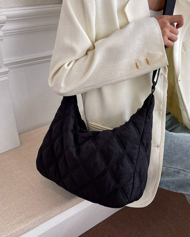 Cyra | Women's Quilted Puffer Shoulder Bag