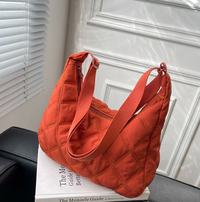 Cyra | Women's Quilted Puffer Shoulder Bag