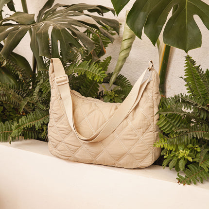 Cyra | Women's Quilted Puffer Shoulder Bag