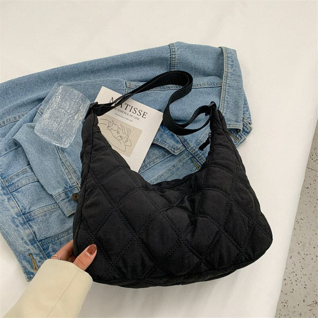 Cyra | Women's Quilted Puffer Shoulder Bag