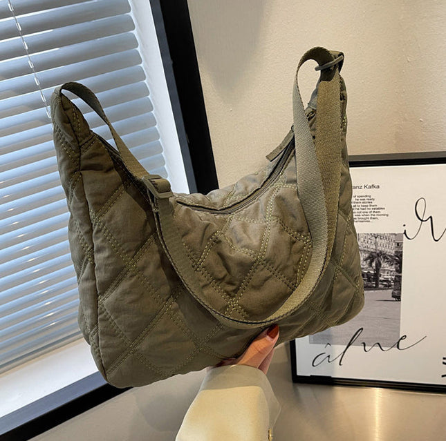 Cyra | Women's Quilted Puffer Shoulder Bag