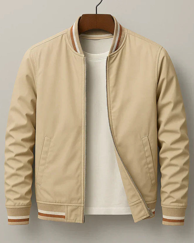 Dorian | Men's Bomber Jacket Zip Front Wind Protection Casual