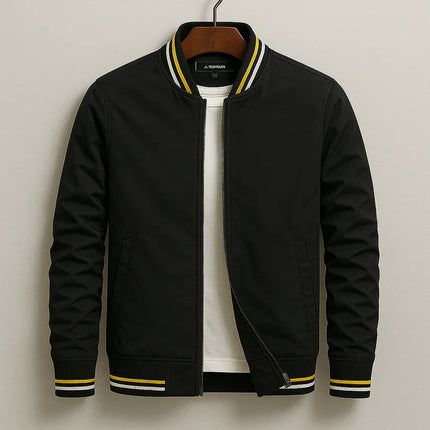 Dorian | Men's Bomber Jacket Zip Front Wind Protection Casual