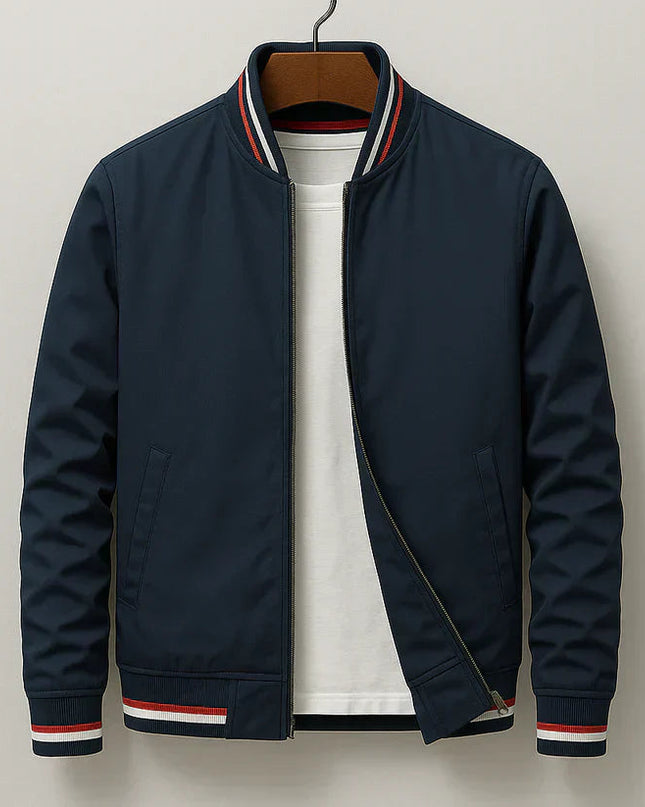 Dorian | Men's Bomber Jacket Zip Front Wind Protection Casual