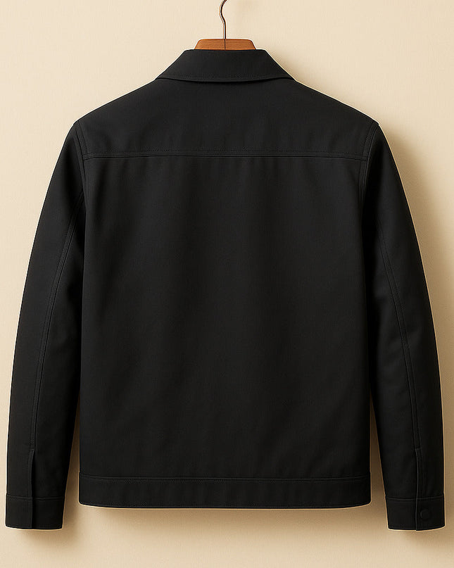 Dorian | Men's Winter Jacket – Lined Zip-Front Design