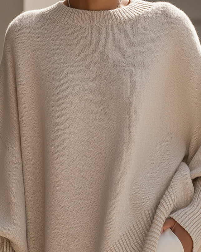 Elaris | Effortless Comfort Oversized Poncho Sweater