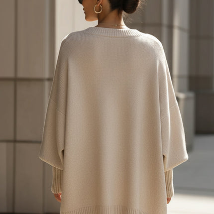 Elaris | Effortless Comfort Oversized Poncho Sweater