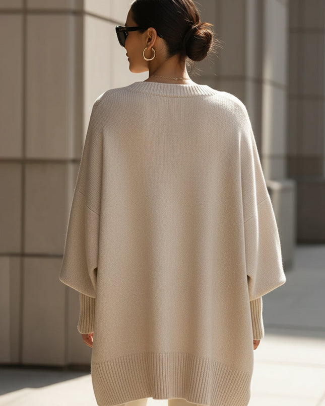 Elaris | Effortless Comfort Oversized Poncho Sweater