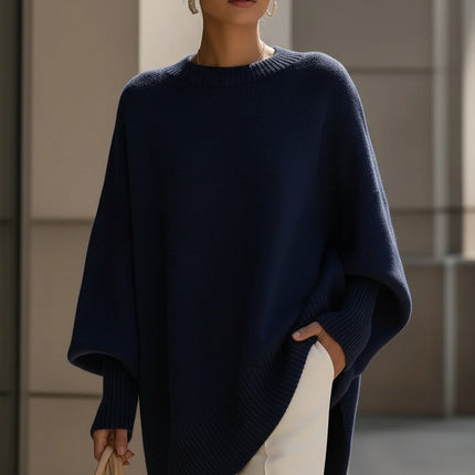 Elaris | Effortless Comfort Oversized Poncho Sweater