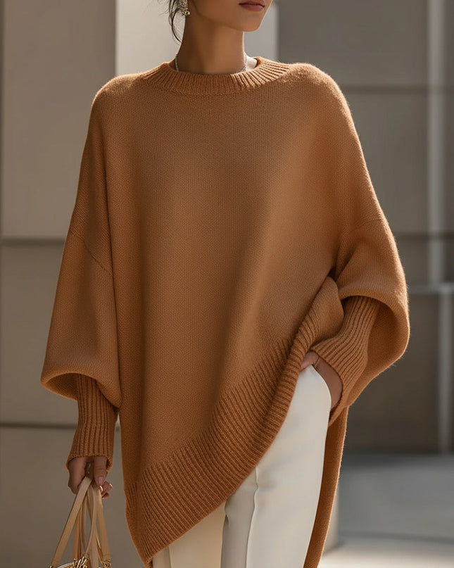 Elaris | Effortless Comfort Oversized Poncho Sweater
