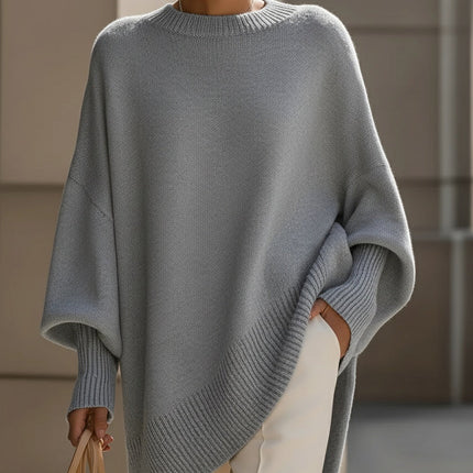 Elaris | Effortless Comfort Oversized Poncho Sweater
