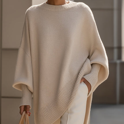 Elaris | Effortless Comfort Oversized Poncho Sweater