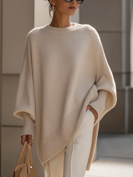 Elaris | Effortless Comfort Oversized Poncho Sweater