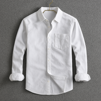 Elmor | Men's Long Sleeve Button-Up Shirt