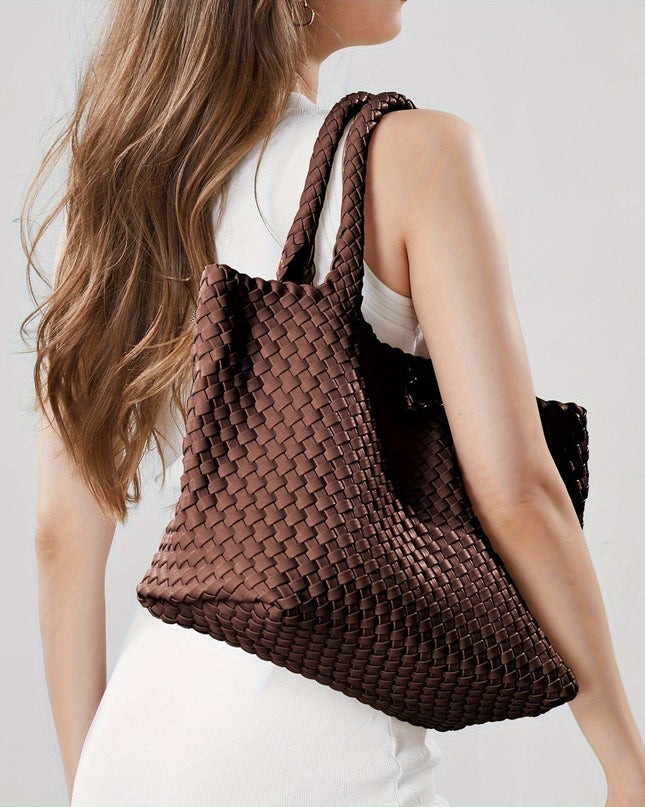 Elowyn | Women's Woven Tote Bag – Large Carryall