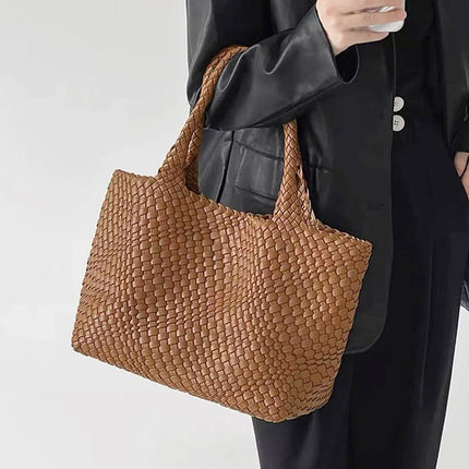 Elowyn | Women's Woven Tote Bag – Large Carryall