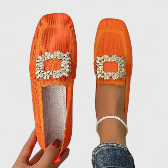 Estella | Comfort Square Toe Loafers