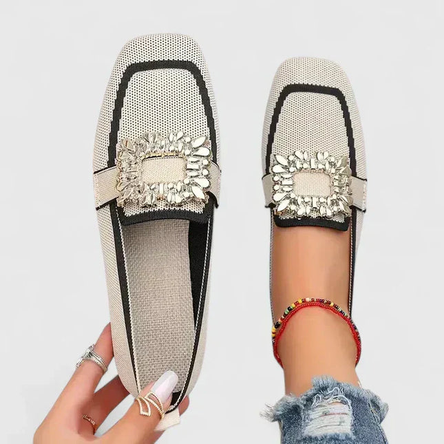 Estella | Comfort Square Toe Loafers