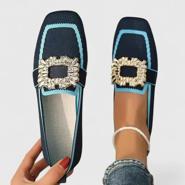 Estella | Comfort Square Toe Loafers