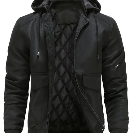 Evander | Men's Winter Jacket – Hooded Lined Design