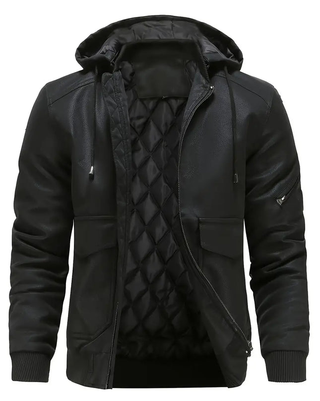 Evander | Men's Winter Jacket – Hooded Lined Design