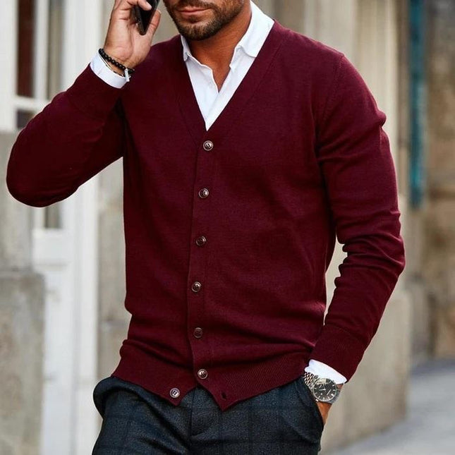Evren | Timeless Comfort Men's Button Cardigan