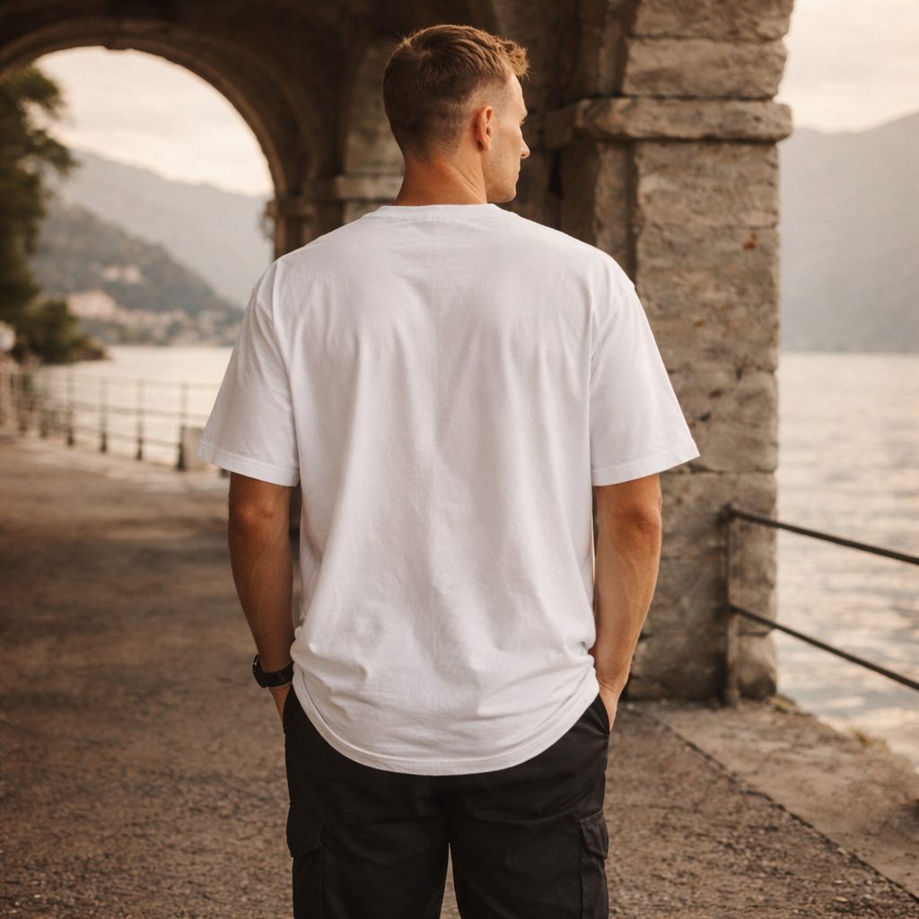 Men’s Longline Cotton T-Shirt