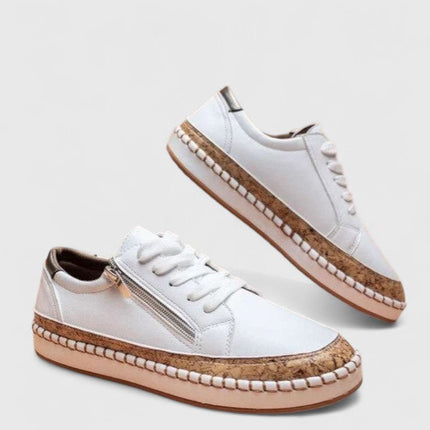 Fiora | Floral Print Platform Sneakers