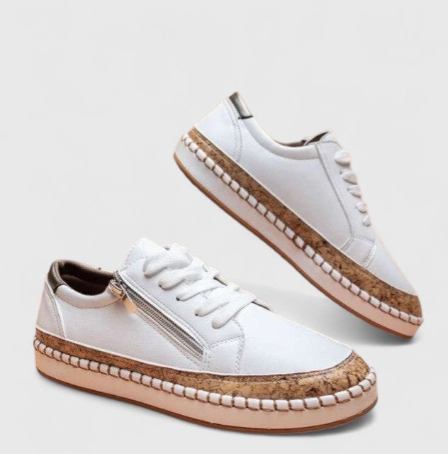 Fiora | Floral Print Platform Sneakers