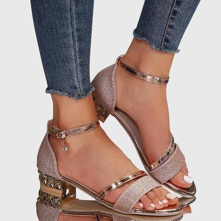 Giselle | Strappy Block Heel Sandals